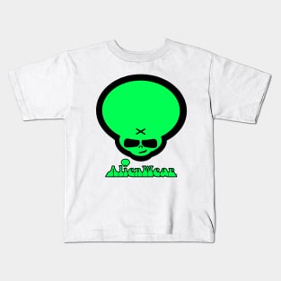 Smirking Alien 2 Kids T-Shirt